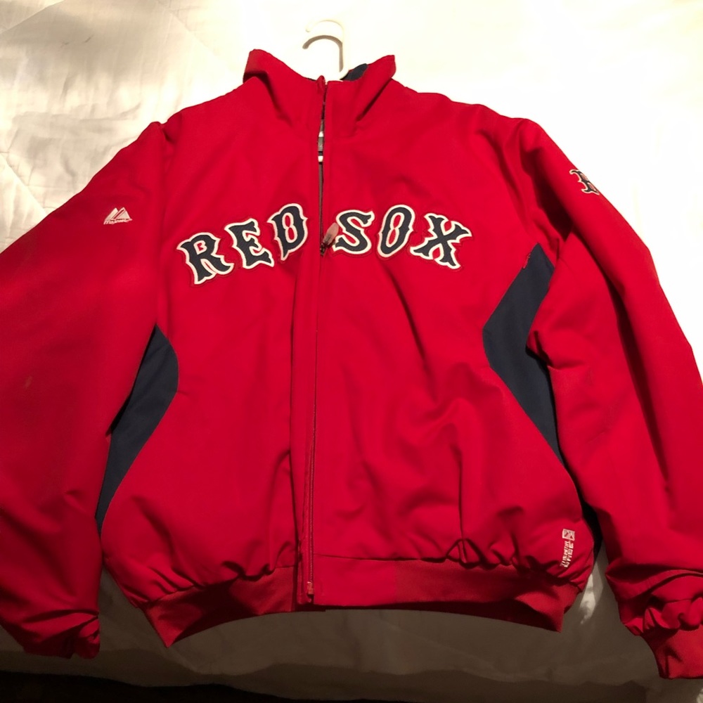 Boston Red Sox on field jacket